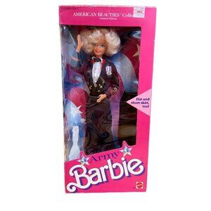 Mattel 1989 Army Barbie American Beauties Collection #3966 NMIB Limited Edition